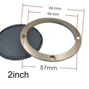 chengsi Gold 23456.5810Inch Speaker Net Cover Car Home Mesh Enclosure Frame Wire Grilles